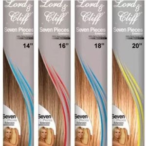 Ombre 100% Human Hair Extentions 7 pieces 20in